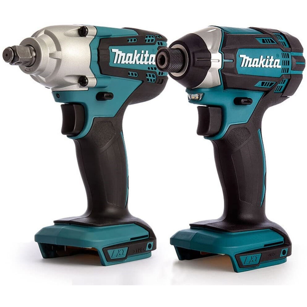Makita DTD152Z 18V LXT Cordless Impact Driver +Makita DTW190Z Impact Wrench 1/2