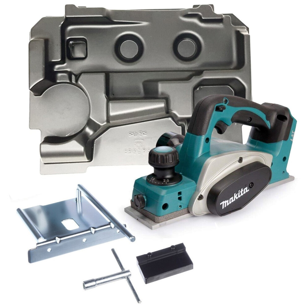 Makita DKP180Z 18v LXT Cordless Planer Lithium Ion Cordless 82mm + Makpac Inlay