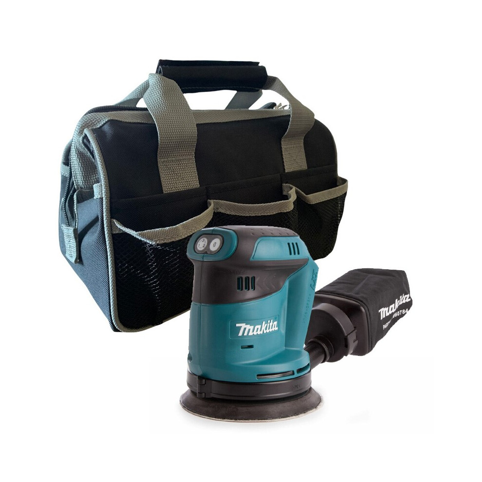 Makita DBO180Z 18v LXT 125mm Lithium Random Orbital Sander Polisher Body + Bag