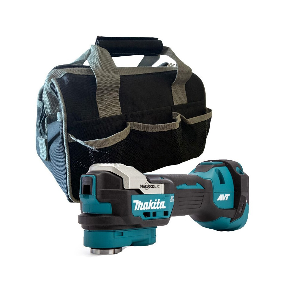 Makita DTM52Z 18v LXT Brushless Multi Tool Starlock Keyless Change + Tool Bag