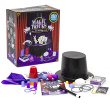 Childrens Magic Set Box Of Magic Tricks | Childs Magic Kit 150 Magic Tricks For Kids | Magic Wand Magician Top Hat And Accessories