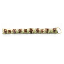 The Highland Herd Cow Door Draught Excluder | Velour Fabric Cushion for Draft Protection | Draft Excluder Animal Draught Excluder - 94cm