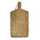 Carousel Rustic Bark Chopping Board | Mango Wood Rectangular Paddle Cutting Board | Traditional Wooden Chopping Board Kitchen Board 50x25cm 7