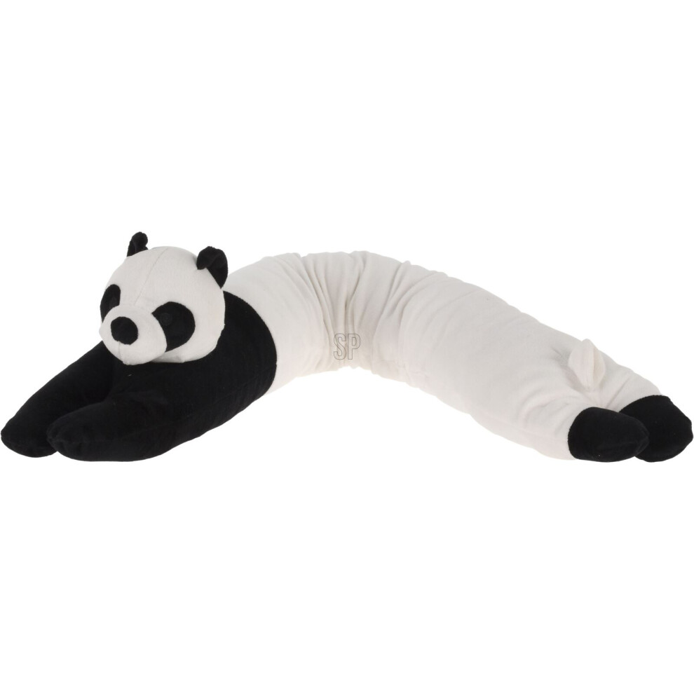 Milo Panda Draught Excluder | Fabric Draft Excluder Animal Door Draught Excluder | Draught Excluder for Doors Door Draught Cushion - 86cm