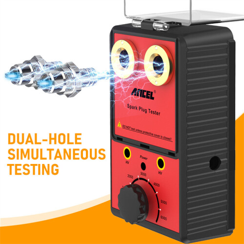 Candela e tester per candele per veicoli a 12 V 2
