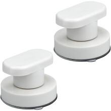 Pack Suction Cup Door Handle, Suction Cup Bay Window Handles with Strong Suction Cup for Bathroom Drawer Cabinet Cupboard
