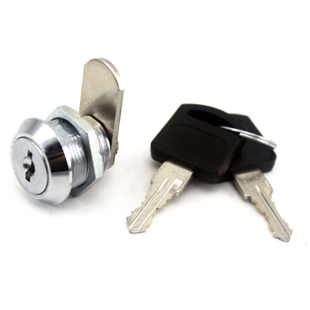 1Pc Silver Stainless Steel Cam Lock For Cabinet Drawer Security Mailbox Lock With Alike Key 9469042589484