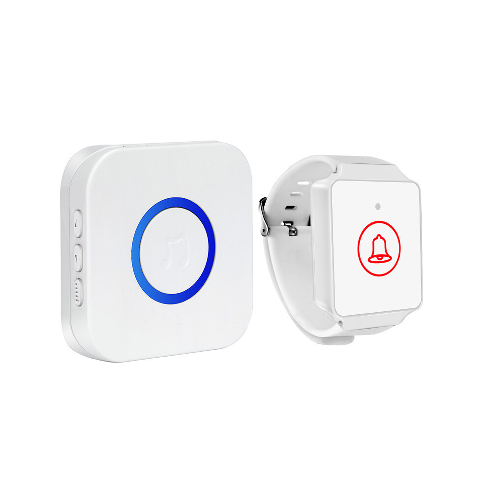 Lifeasy 1Pc Elderly Call Button - Emergency Pager - Sick Pager - Elderly Alarm Bracelet - Wireless Home Alarm Alarm For Elderly, Disabled, Pregnant Women
