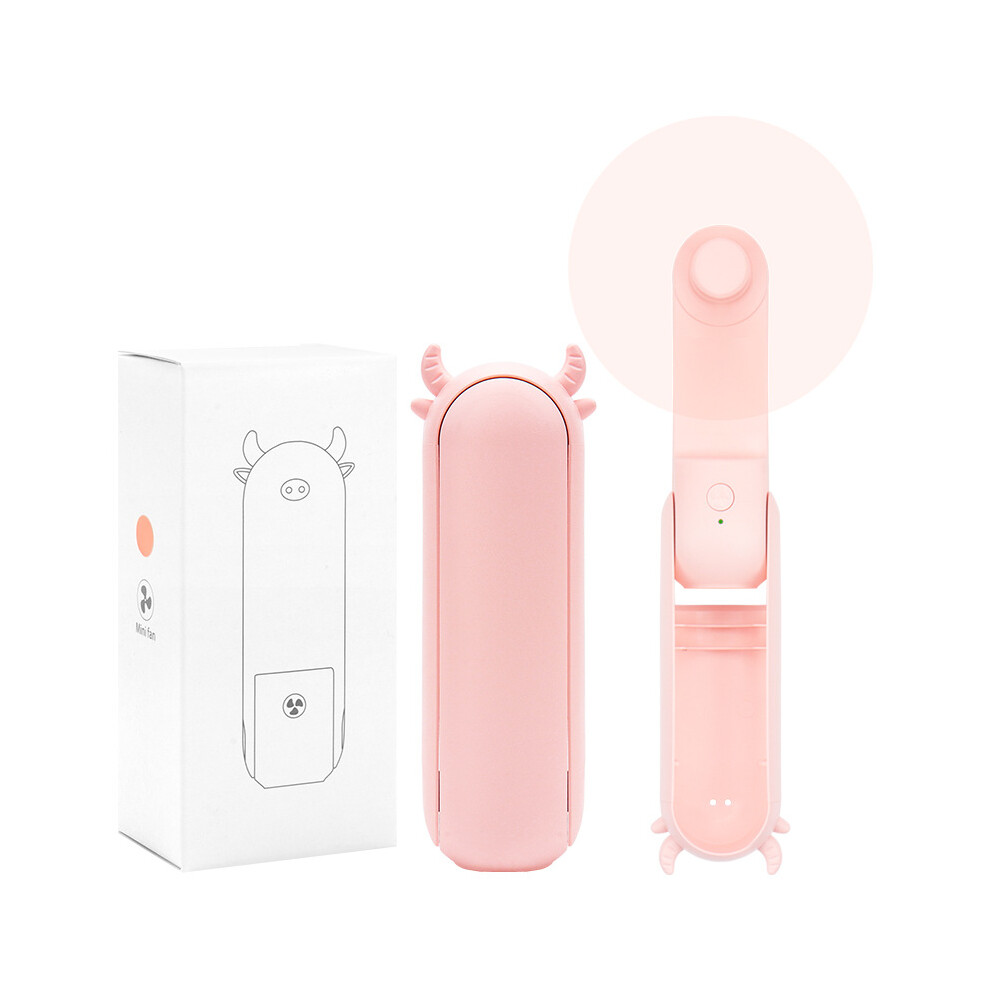 Mini Portable Fan, Rechargeable Pocket Fan, Battery Operated Fan [14-21 Hours Runtime] With Power Bank 9469042589927