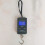 Portable Bathroom Scale with Backlit LCD Display 40kg Electronic Scale Luggage Scale (Black) 1