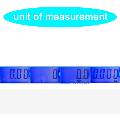 Portable Bathroom Scale with Backlit LCD Display 40kg Electronic Scale Luggage Scale (Black) 2