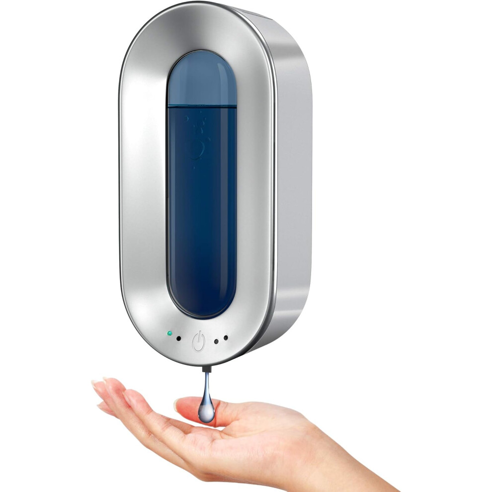 700ML Automatic Soap Dispenser with Sensor Wall Mounted Touchless Soap Dispenser Sanitizer Dispenser