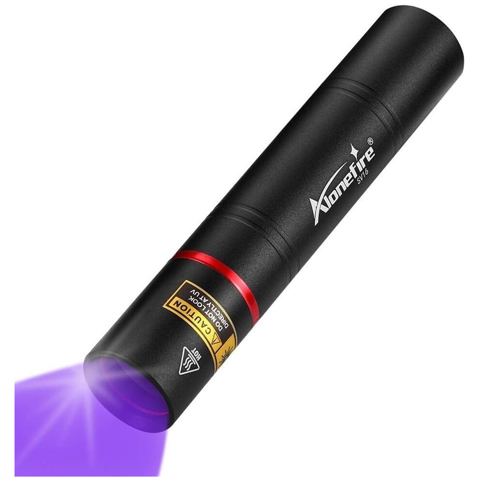 Photos - Flashlight 5W 365nm Rechargeable UV LED  for Paint, Mineral, Fluorescein, Urine Detector
