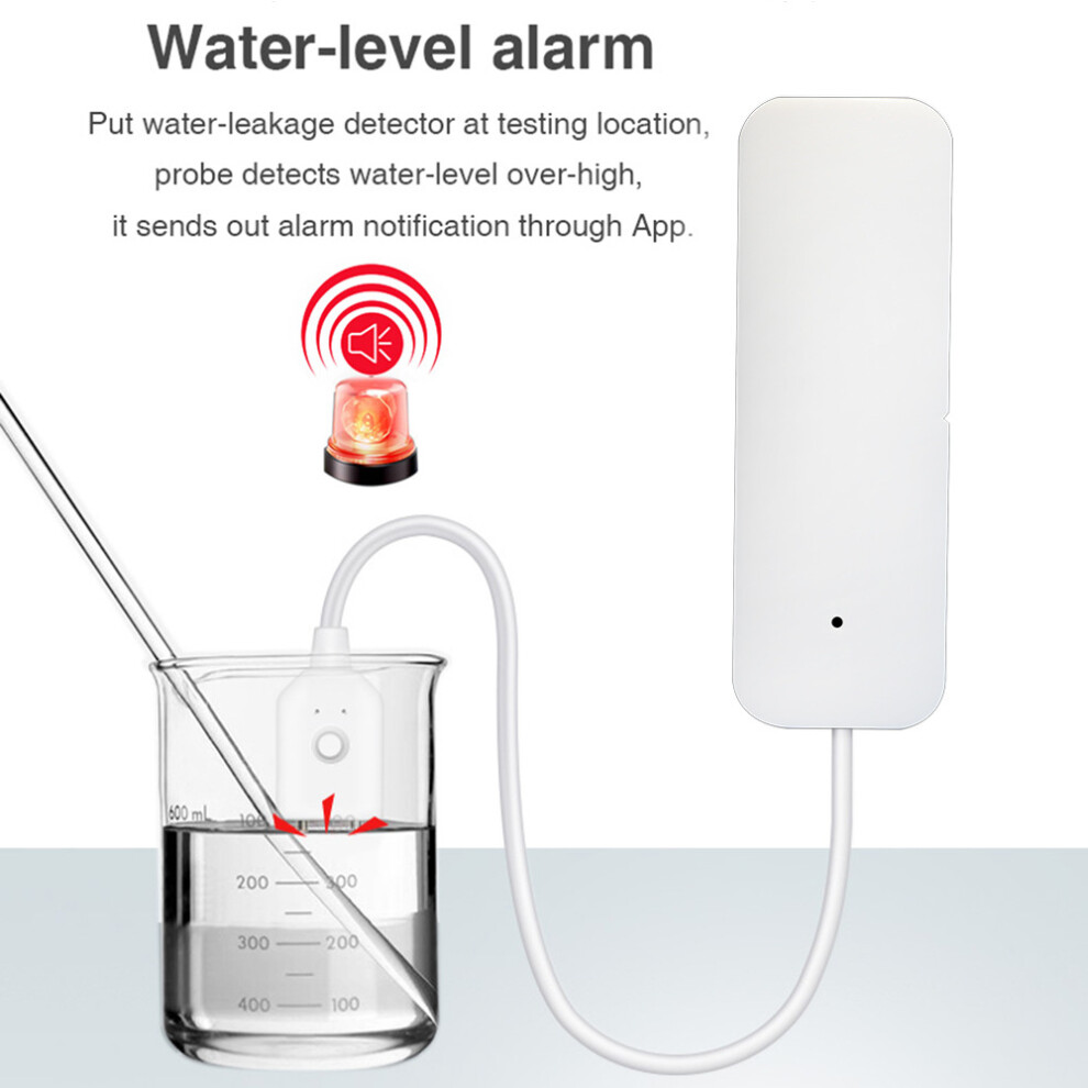 Lifeasy Smart Home Overflow And Flood App Notification Wifi Water Level Detector Water Leak Detection Alarm
