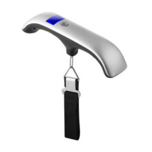 Bilancia Express da 50 kg Bilancia per bagagli portatile Bilancia per bagagli elettronica precisa e comoda da viaggio (batterie non incluse)