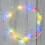Battery Operated String Lights 20 Multi-Colored Micro LEDs on Silver Cable 5