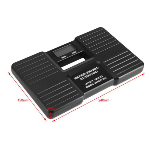 Home Commodity mini - Accurate Electronic Backlight Body weighting Healthy Scale black 2