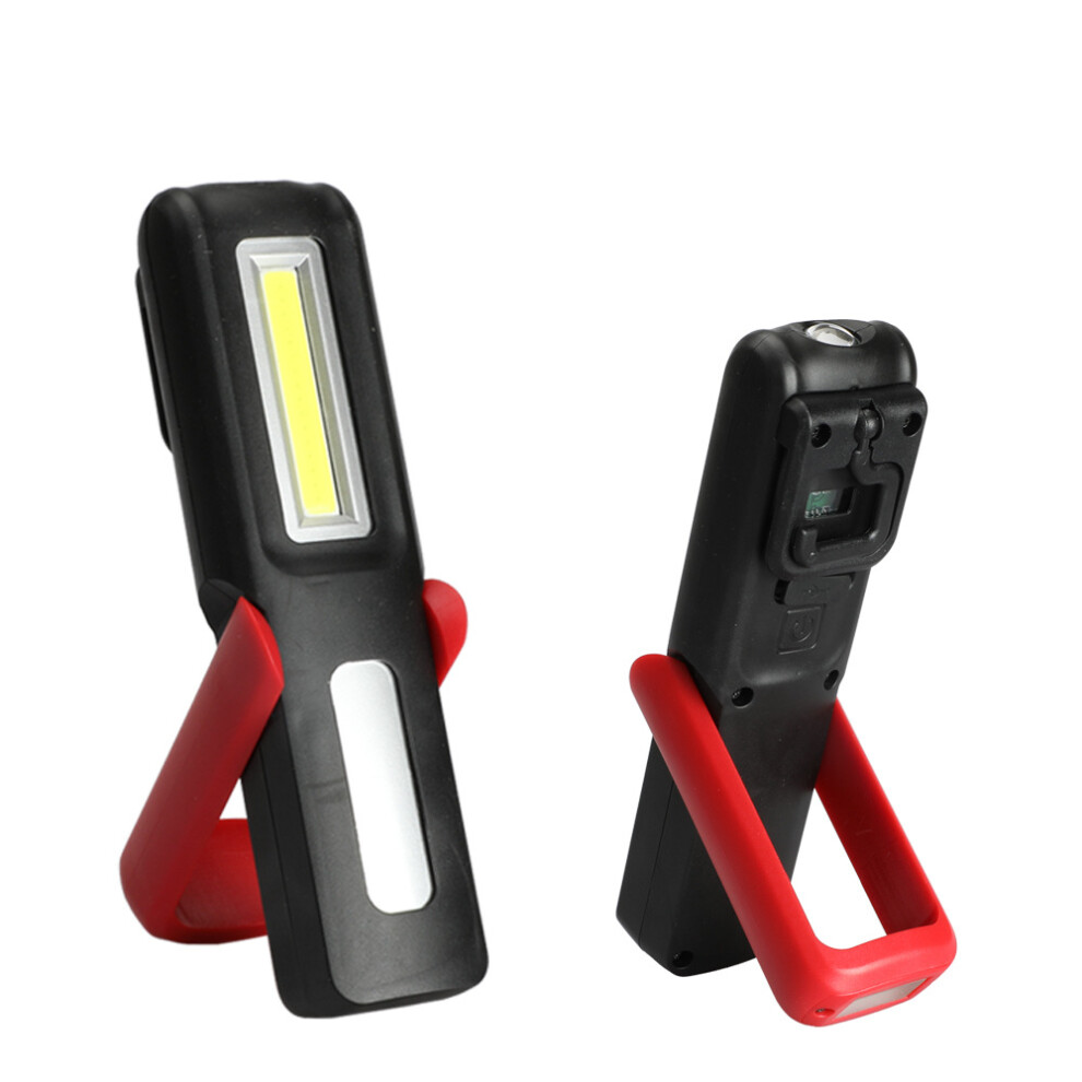 Work Light, Usb Rechargeable Magnetic Led Handheld Lamp, Cob Mechanical Inspection Lamp For Car Repair, Garage, Camping, Emergency, Etc. 9469042605825