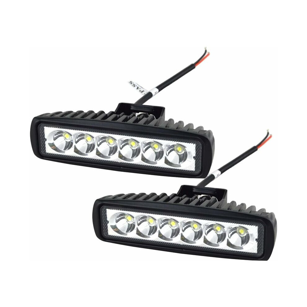 Led Work Led Bar 12V 18W 15Cm Car Led Spot Waterproof Ip67 Spot Fog S Led Work S For 4X4 Motorcycle Car Truck Tractor Suv Boat Light 9469042608154