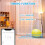 Dimmer, WiFi Light Dimmer Switch with Percentage Function with Timer Function, WLAN Voice Control Recessed Lighting Dimmer 5