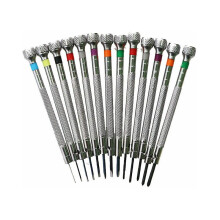13pcs Precision Screwdriver, Different Sizes Watch Tool for Watchmakers, Watch Repair Slotted Driver Screwdriver Watchmaker Repair Tools