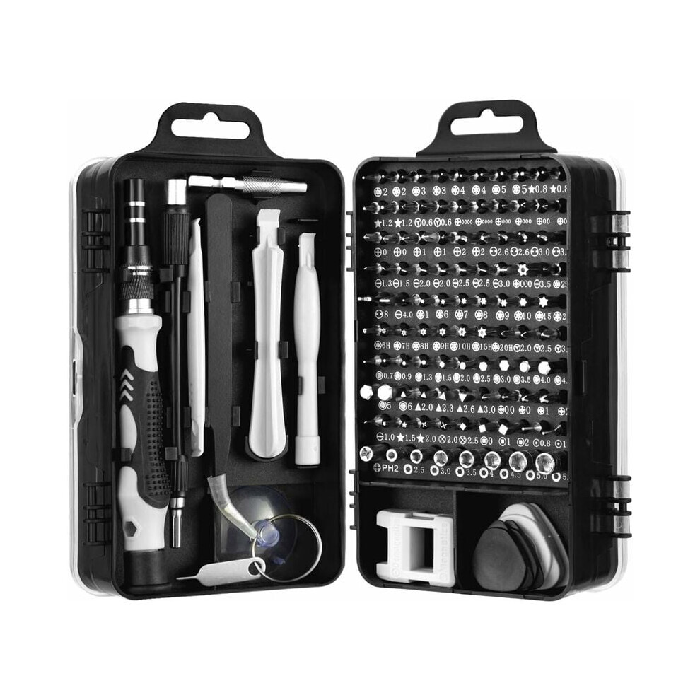 115 in 1 Mini Screwdriver Set (Grey) Precision Screwdriver Set for Washing Machine Air Conditioner Refrigerator Electric Car-image-OPC-PG5R6N9-NEW