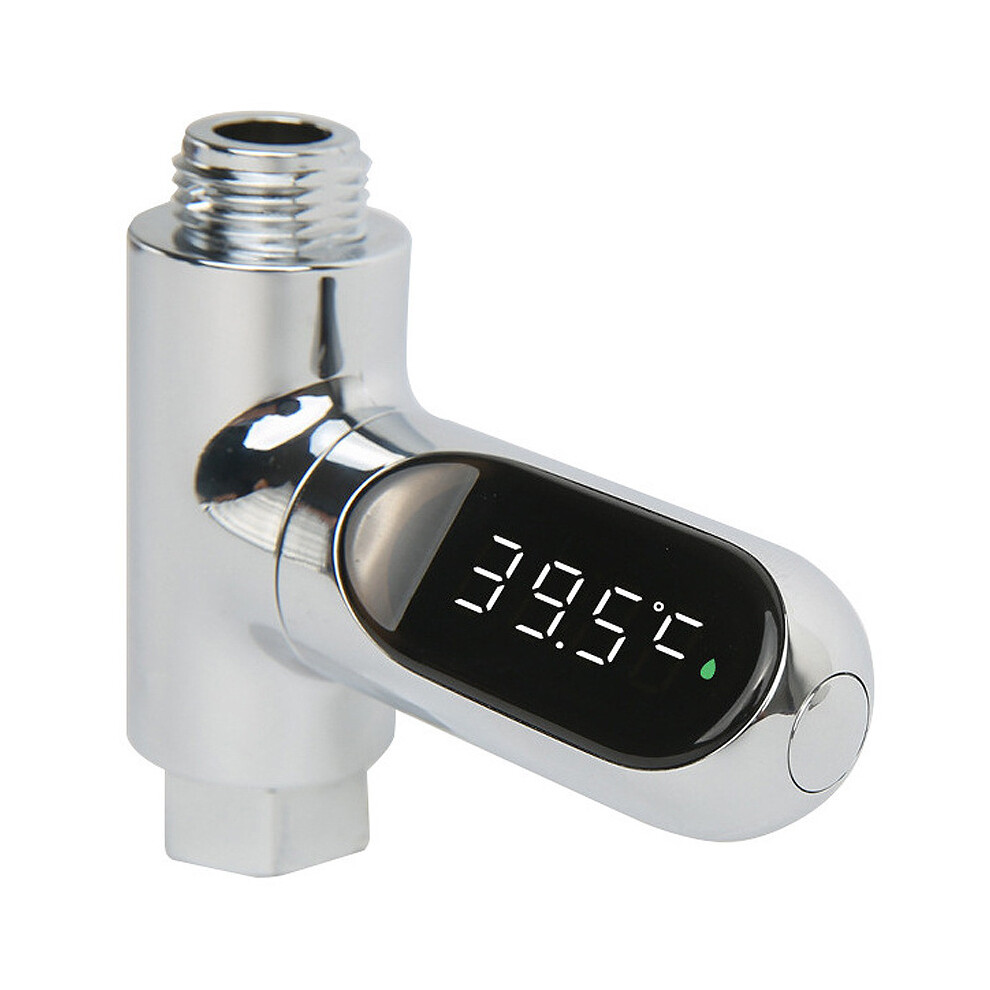 Lifeasy Led Shower Thermometer,Phe Digital Thermometer 0-100C, With 360 Rotatable Thermometer, Led Water Meter, Shower Water Thermometer For Kids Elderly