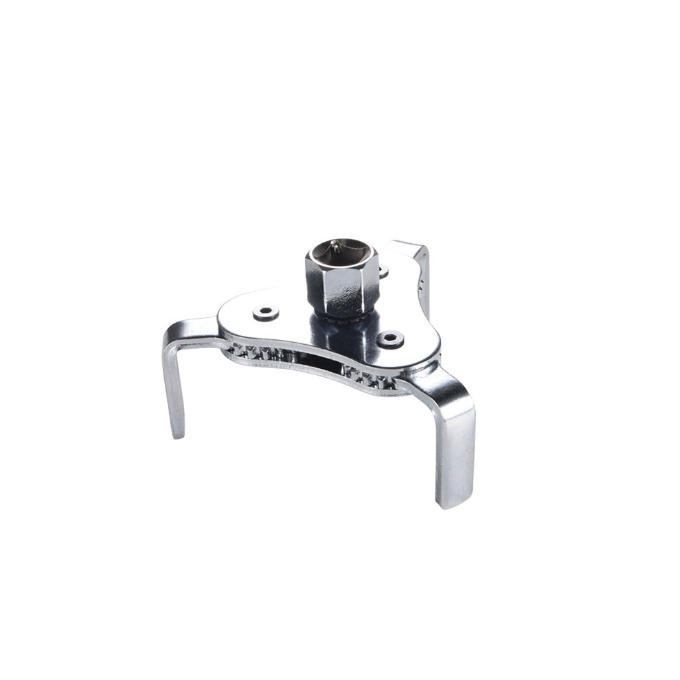 Oil Filter Wrench 53Mm - 108Mm Diameter Removable Filter Universal Car Oil Filter Tool Silver 9469042609533