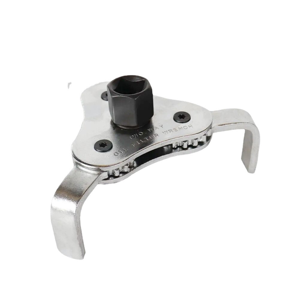 Oil Filter Wrench 53Mm - 108Mm Diameter Removable Filter Universal Car Oil Filter Tool Silver 9469042609540