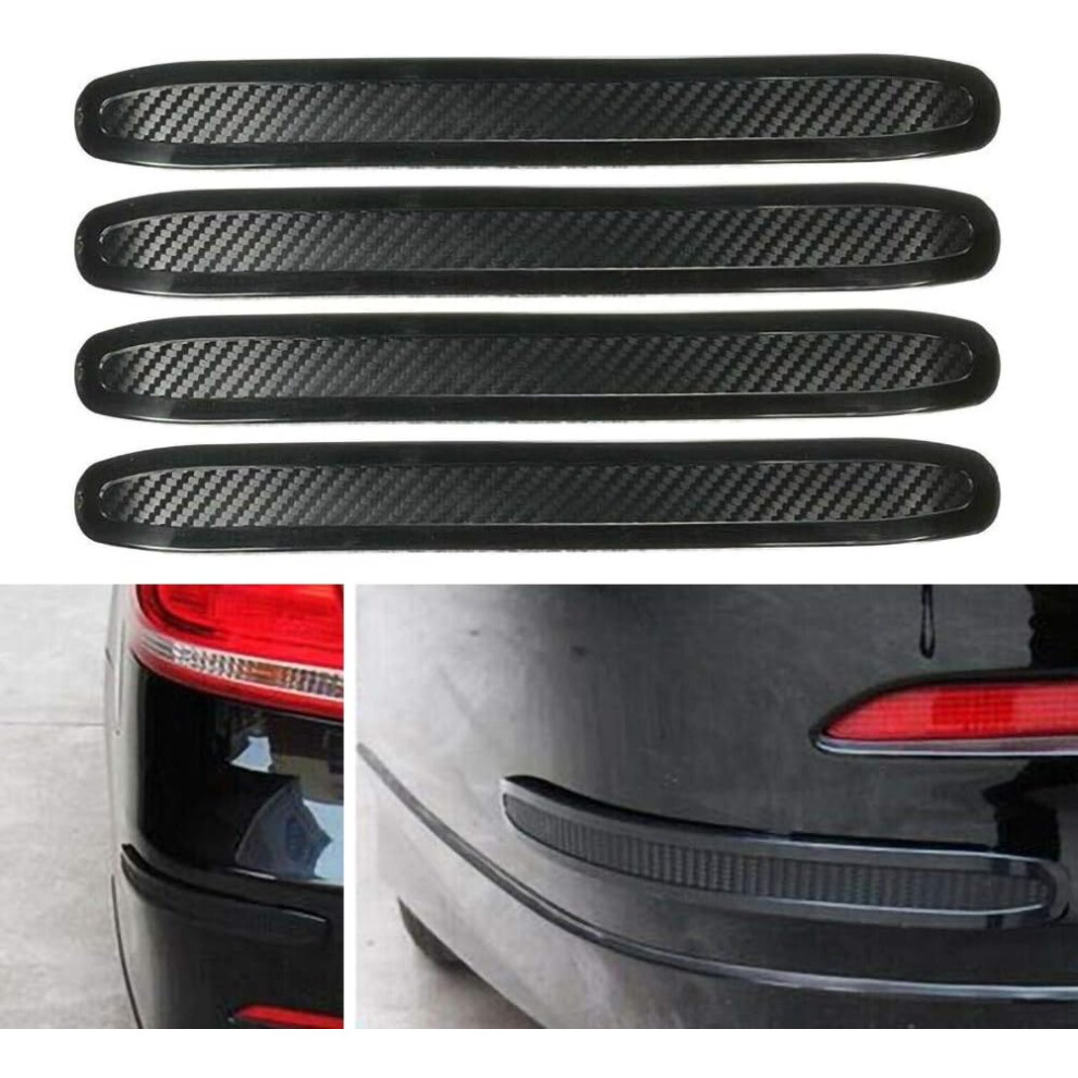 4Pcs Universal Car Bumper Rubber Strip Anti-Rub Protection Strip Guard Parts 9469042609878