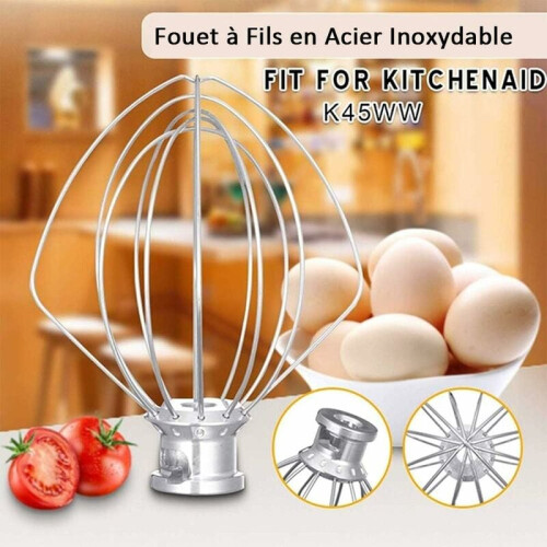 K45WW Schneebesen aus Edelstahl für KitchenAid 2