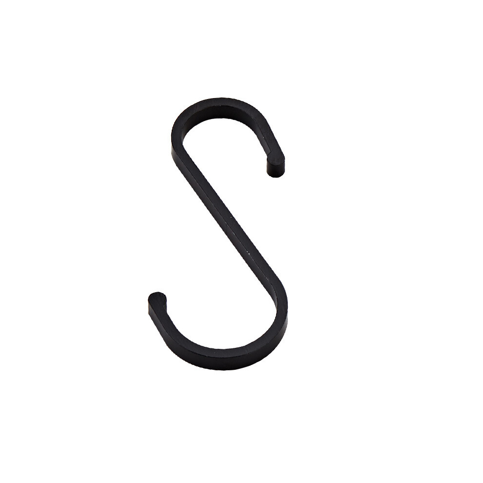 Ï¼Matte Blackï¼S Hooks, 12 Pack Aluminum S Hooks Hanging, Matte Finish Butcher Hooks For Kitchen, Bedroom, Bathroom, Office And Garden 9469042612694