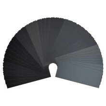 Schuurpapier (90 papier) 400 tot 3000 korrel Nat/droog schuurpapier 9 x 3,6 inch, gebruikt voor het polijsten van metaal, hout, natte auto's