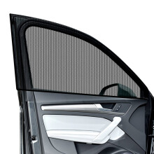 Parasol para coche para beb?, 2 unidades, para ventanas traseras, bloquea los rayos UV, el calor y los mosquitos, protege a los ni?os y las mascotas,