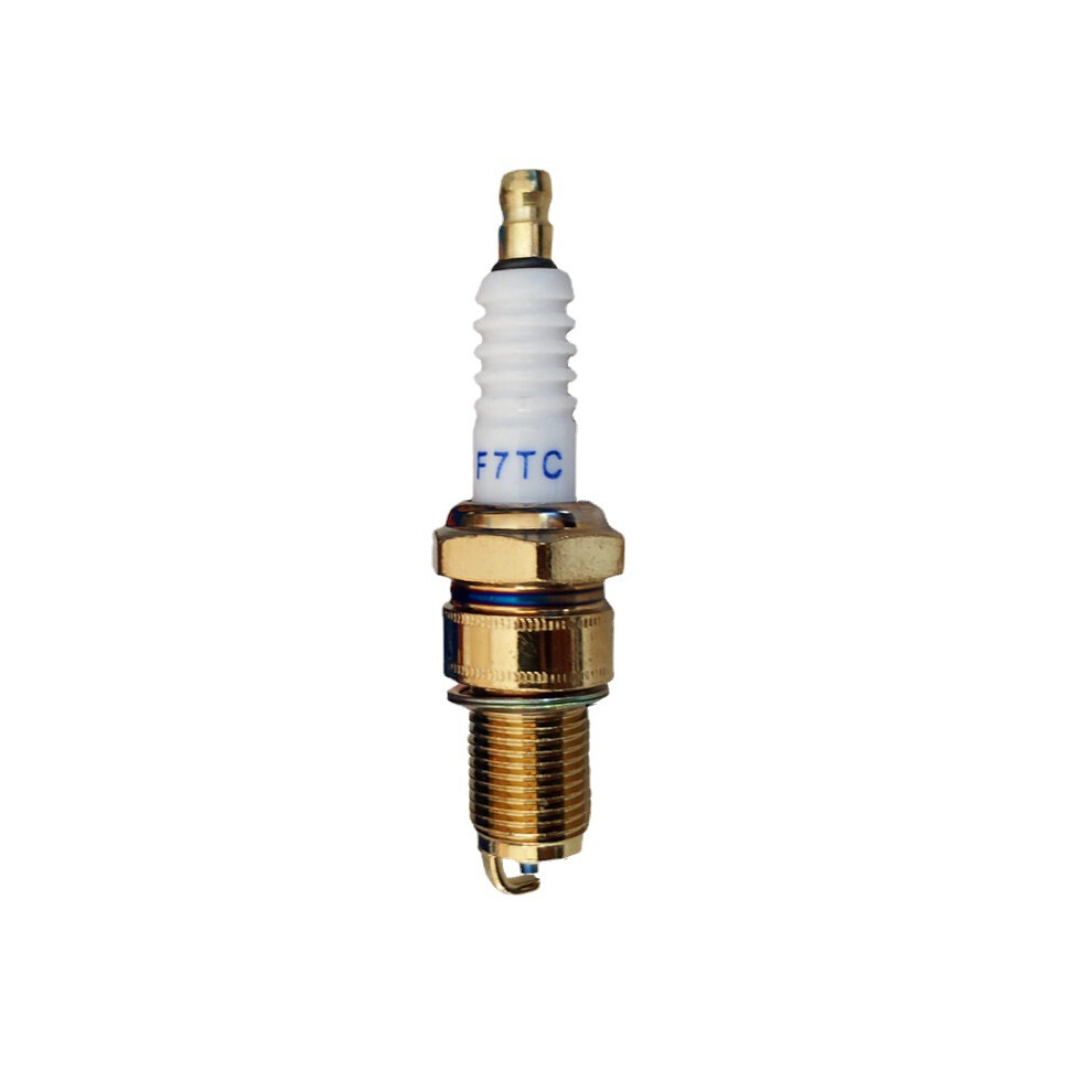 F7tc Nickel Plated Replacement Spark Plugs For Gasoline Engine - Lawn Mower, Tractor, Rototiller Accessories 9469042615534