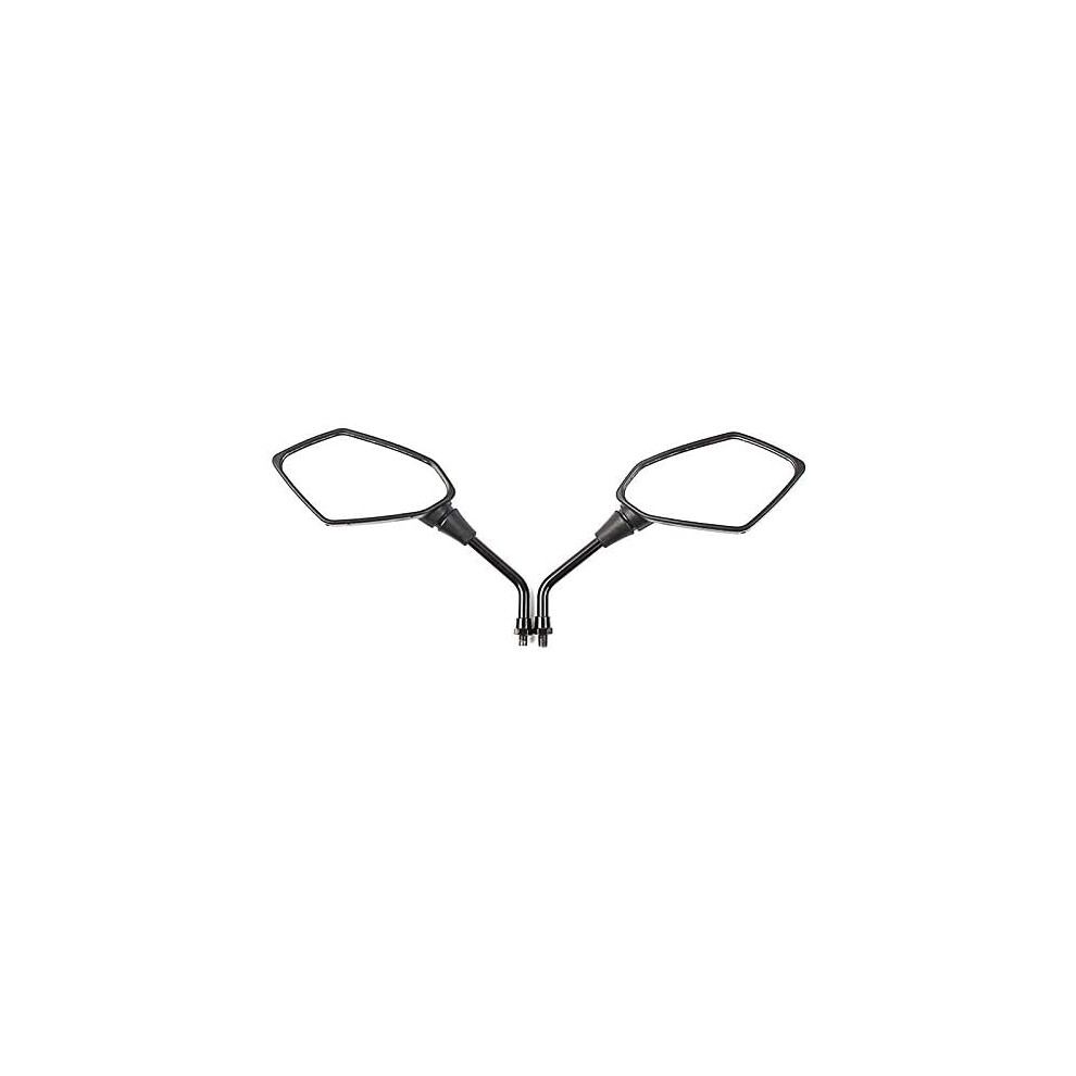 Pair Of Motorcycle Rearview Mirrors Universal Rear View Mirror For Scooter Motorbike Quad Atv Bikes Bicycle 10Mm Bolt Thread 9469042616494