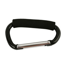 Gancio per passeggino, ganci universali per neonati, ganci per moschettone per passeggino di grandi dimensioni, clip multiuso per mummia, moschettoni