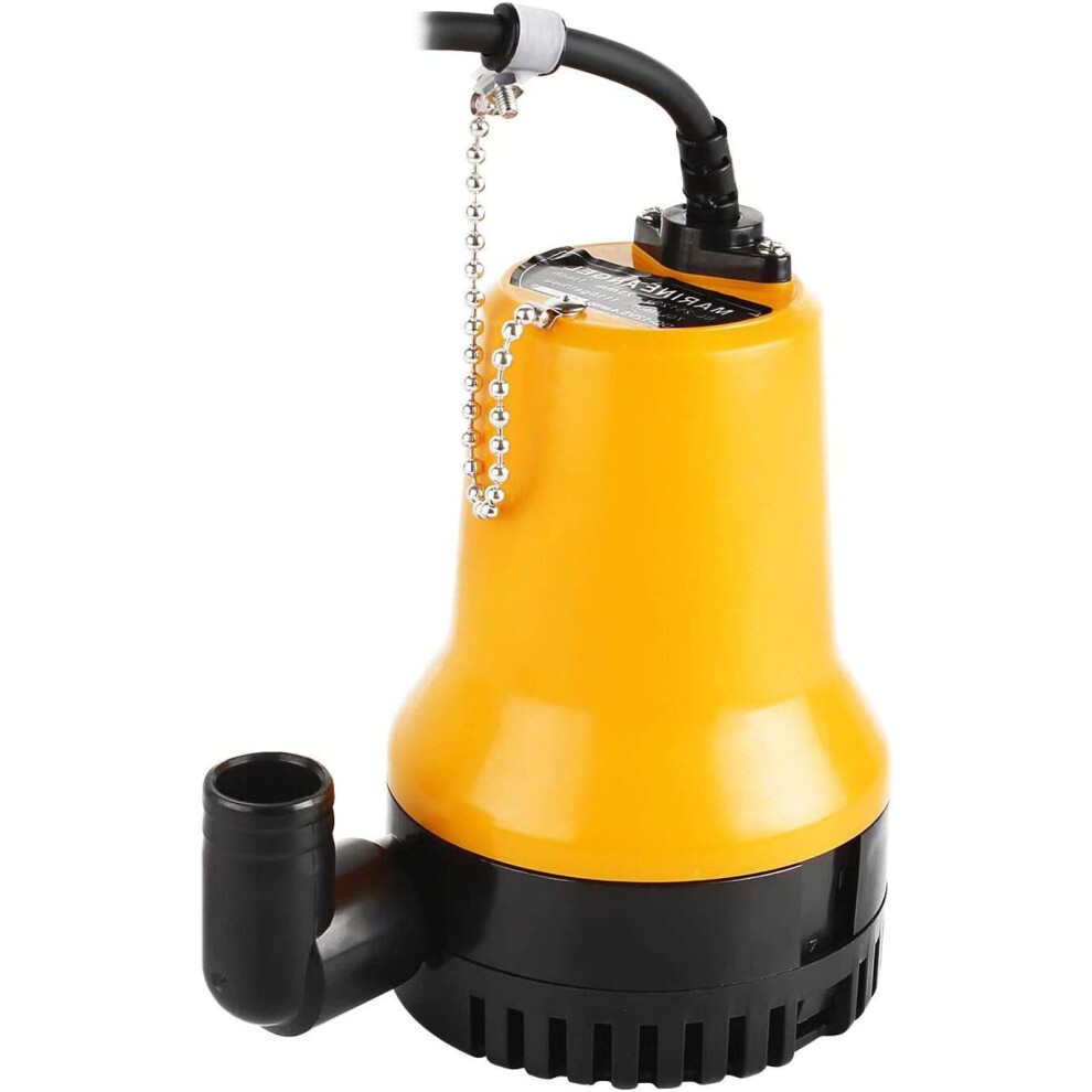 Micro Pompa Sommergibile 12V, 50W 70L/MIN Pompa Sommergibile Per Laghetto Marino Con Cavo Da 1,5 M