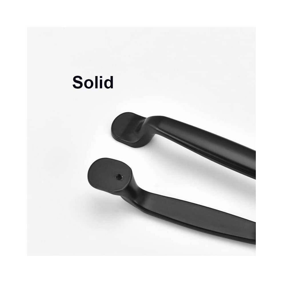 2X Qrity 96Mm Black Kitchen Cabinet Door Pulls Cupboard Drawer Bedroom Furniture Pull Handle 9469042623034