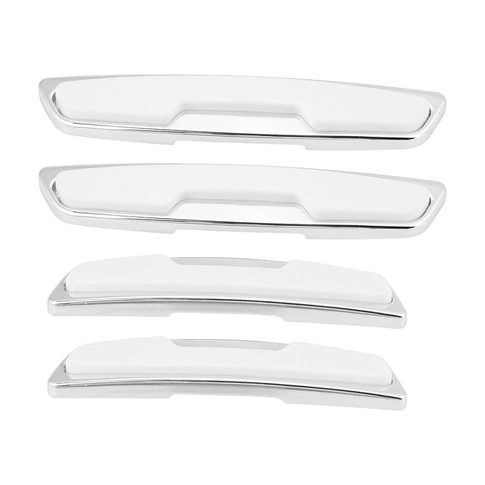 4Pcs-Car Door Protector, Universal Car Door Side Protector Bumper Strips, Anti-Collision Bar White 9469042623461