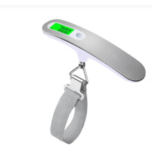 Bilancia elettronica da viaggio per bagagli Bilancia elettronica portatile per valigie max 50 kg / 110 libbre, funzione tara, per viaggi/vita familiar