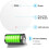 WiFi with Smart Wireless Fire Detector with Mute Function by App Test Alarm for Fire Warning 2