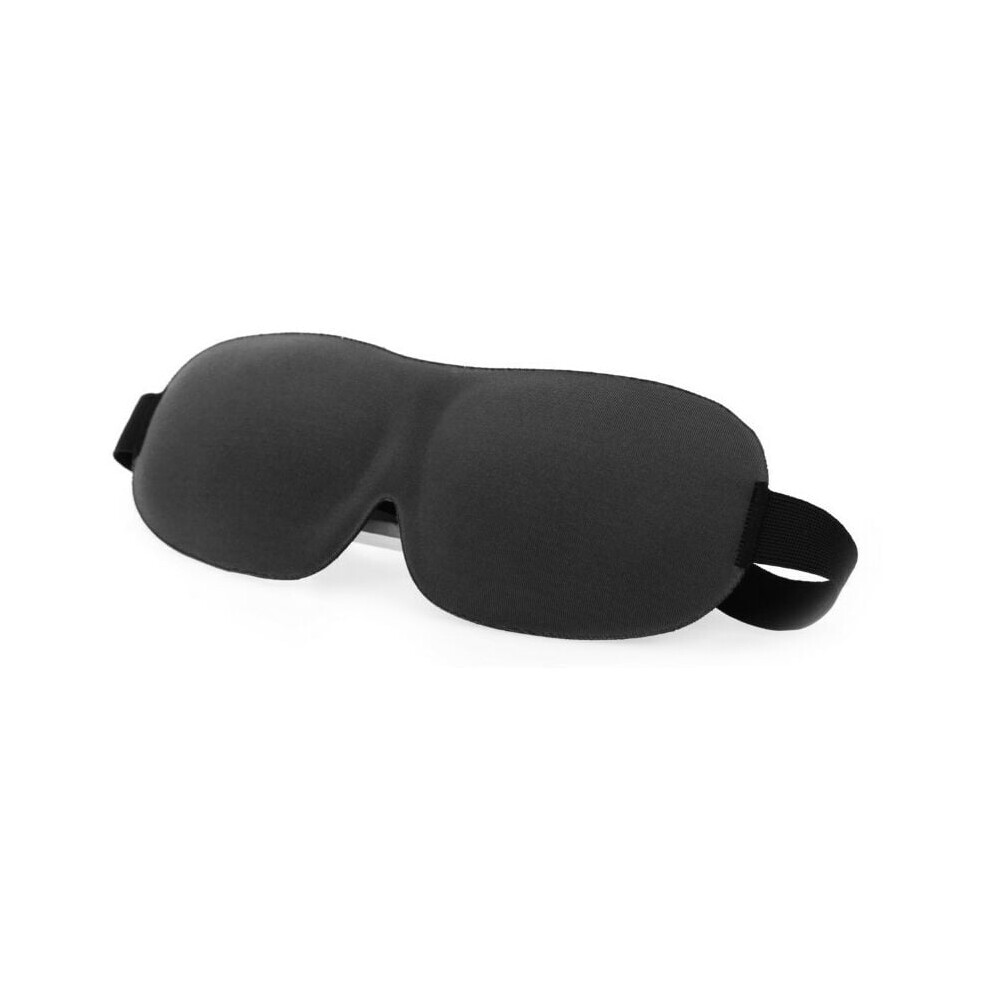 Lifeasy Black (Black) 2 Pack Night Mask, Sleep Masks For Men And Women, 3D Lightweight Protective Travel Eye Masks