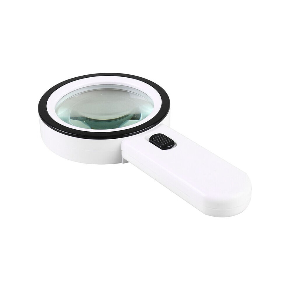 Lifeasy Reading Magnifier 30X Illuminated Magnifier With 12 High Power Leds