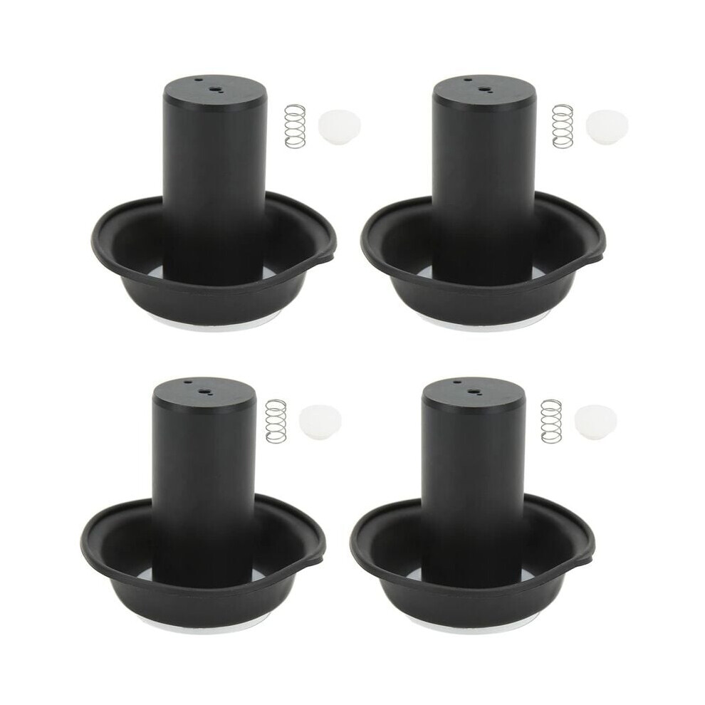 Carb Piston Vacuum Diaphragms Kit, 4Sets Carburetor Vacuum Diaphragms Piston Kit Replacement For Vmax 1200 Vmx1200 1985Â2007 9469042629777
