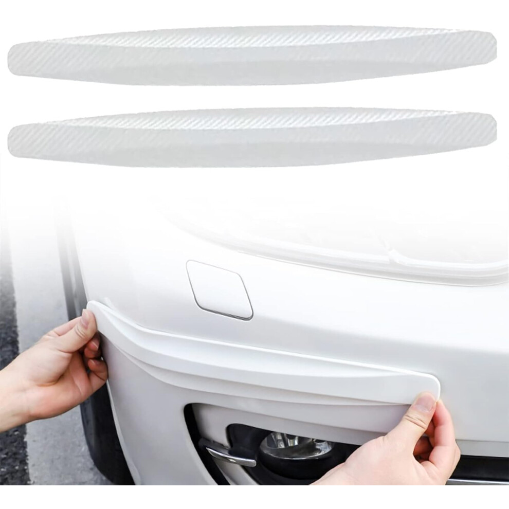 (White)Car Bumper Strips, Bumper Rubber Strip, Bumper Protector, Anti-Collision Rubber, Anti-Collision Rubber Strips, Anti-Collision Bumper (White) White 9469042630100