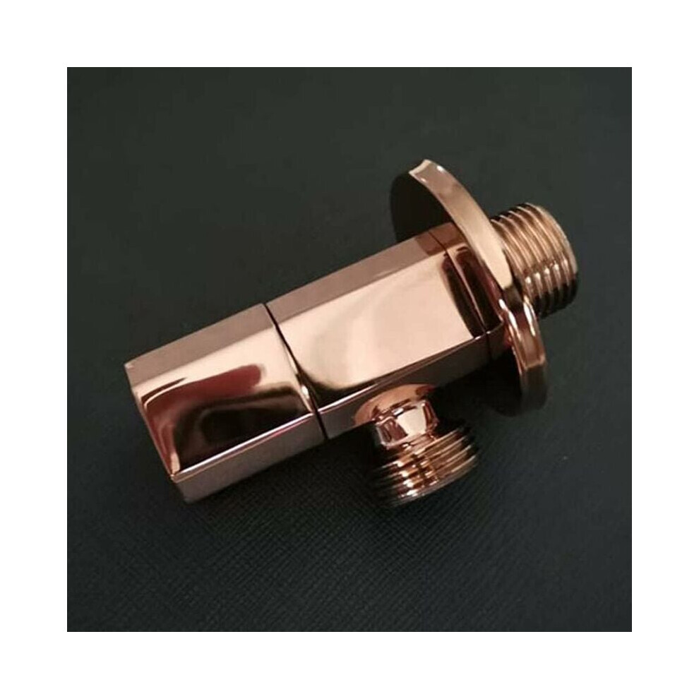 Copper Triangle Valve Eight Valve Domestic 4 Point Water Heater Hot And Cold Water Inlet Stop Valve 9469042633613