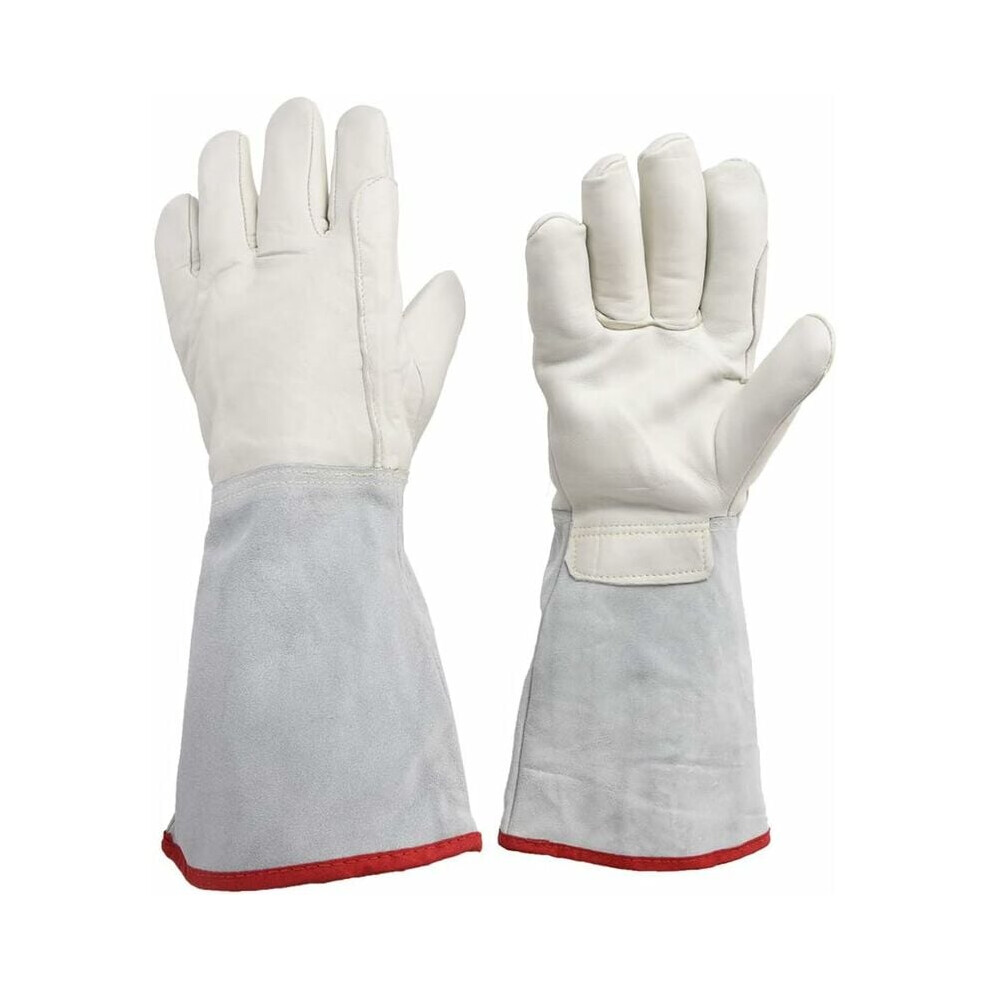 Cryogenic Storage Safety Work Gloves, 60Cm Long Cryogenic Gloves, Waterproof Protective Work Gloves, Lng Nitrogen Frozen Gloves 9469042638250