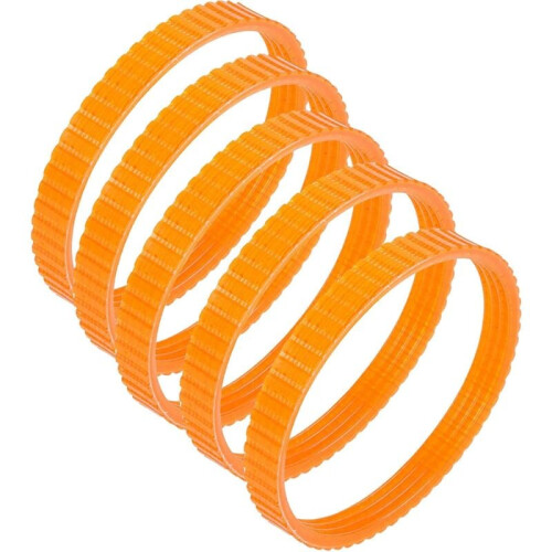 5 Pack Orange 1900B 9.6mm Electric Planer Drive Belt