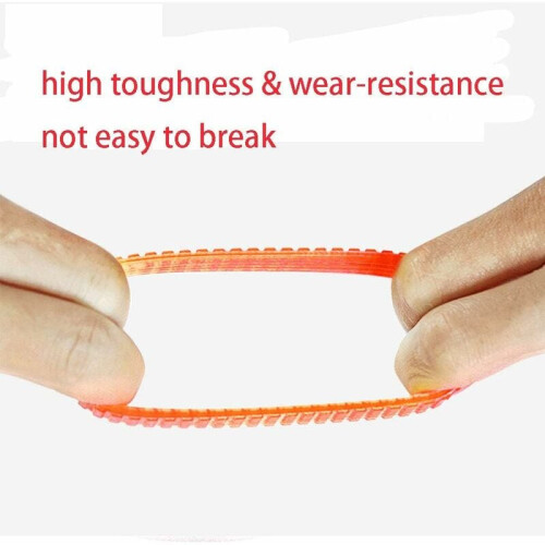 2 Pack Orange 1900B 9.6mm Electric Planer Drive Belt 2